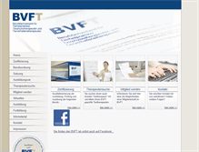 Tablet Screenshot of bvft-online.de